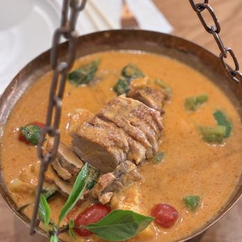 Thai Favorite Cuisine - Duck pineapple curry - Thai Near Me - Tustin, California