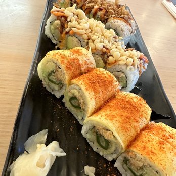 Wellness Sushi - Fiery Philly Roll, EBI Tempura Roll & Krunchy Kyran Roll - Vegan Near Me - Denver, Colorado Wellness Sushi - Fiery Philly Roll, EBI Tempura Roll & Krunchy Kyran Roll - Vegan Near Me - Denver, Colorado