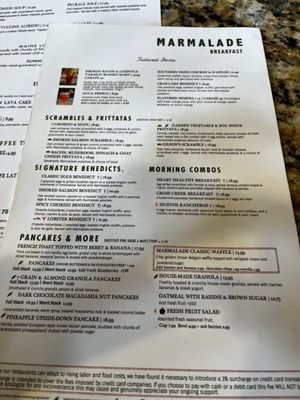 Menu photo 8 Marmalade Cafe - El Segundo El Segundo, CA Menu photo 8 Marmalade Cafe - El Segundo El Segundo, CA