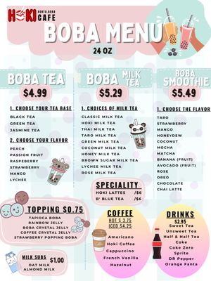 Menu photo 7 Hoki Bento Boba Cafe San Antonio, TX Menu photo 7 Hoki Bento Boba Cafe San Antonio, TX