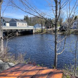 The Paisley Loon - The view from the outdoor seating
