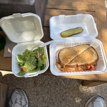 The Melt - The Steak and Cheese Melt & Side Caesar Salad - Sandwiches Near Me - Palo Alto, California The Melt - The Steak and Cheese Melt & Side Caesar Salad - Sandwiches Near Me - Palo Alto, California