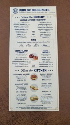 Menu photo 2 Parlor Doughnuts Port St. Lucie, FL Menu photo 2 Parlor Doughnuts Port St. Lucie, FL