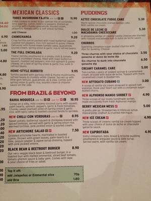 Menu photo 3 Las Iguanas Leicester, XGL