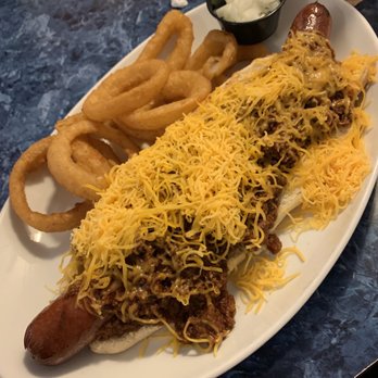 Mayberry Cafe - Special of the day - footlong chili cheese dog - American Near Me - Danville, Indiana