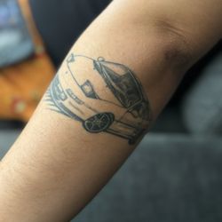 Old Cucamonga Tattoo Company - Toyota MR2 for a Toyota inspired sleeve