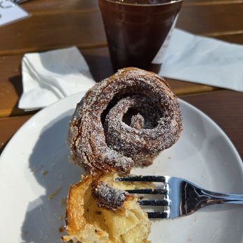 Tatte Bakery & Cafe | Pier 4 - morning bun and iced americano - Coffee & Tea Near Me - Boston, Massachusetts