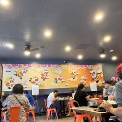 East Ocean Seafood Restaurant - The dining room - small and updated looking restaurant