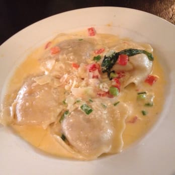 Girardi's Osteria - Salmon and Lobster Ravioli- Very Bland Meh... - Italian Near Me - Edmonds, Washington