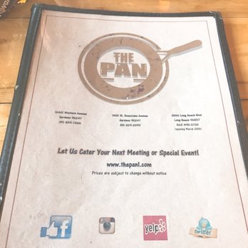 The Pan - Pizza Near Me - Gardena, California The Pan - Pizza Near Me - Gardena, California