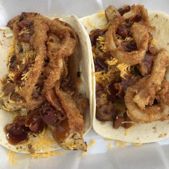 Chomp'z Truck - Chicken Bacon BBQ Taco - Food Trucks Near Me