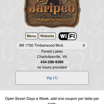 El Jaripeo - Mexican Near Me - Charlottesville, Virginia