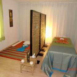 Orchideethaimassage - Hier sehen Sie unser Massagestudio.