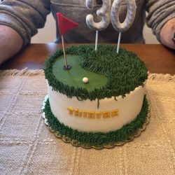 Kristie's Creations - Carrot Cake Golf Cake