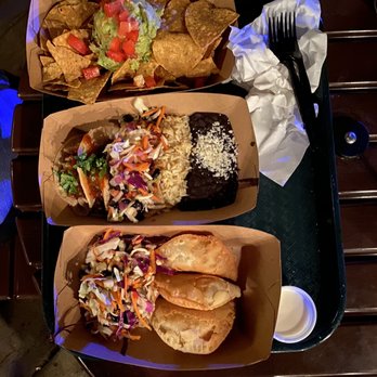 Mexico Pavilion - chips and guacamole, taco trio, empanadas - Amusement Parks Near Me - Orlando, Florida