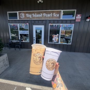 Big Island Pearl Tea - Winter melon tea and taro smoothie - Bubble Tea Near Me - Hilo, Hawaii