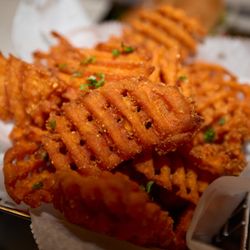 Thirty Three Restaurant Experience - Sweet Potato Waffle Fries