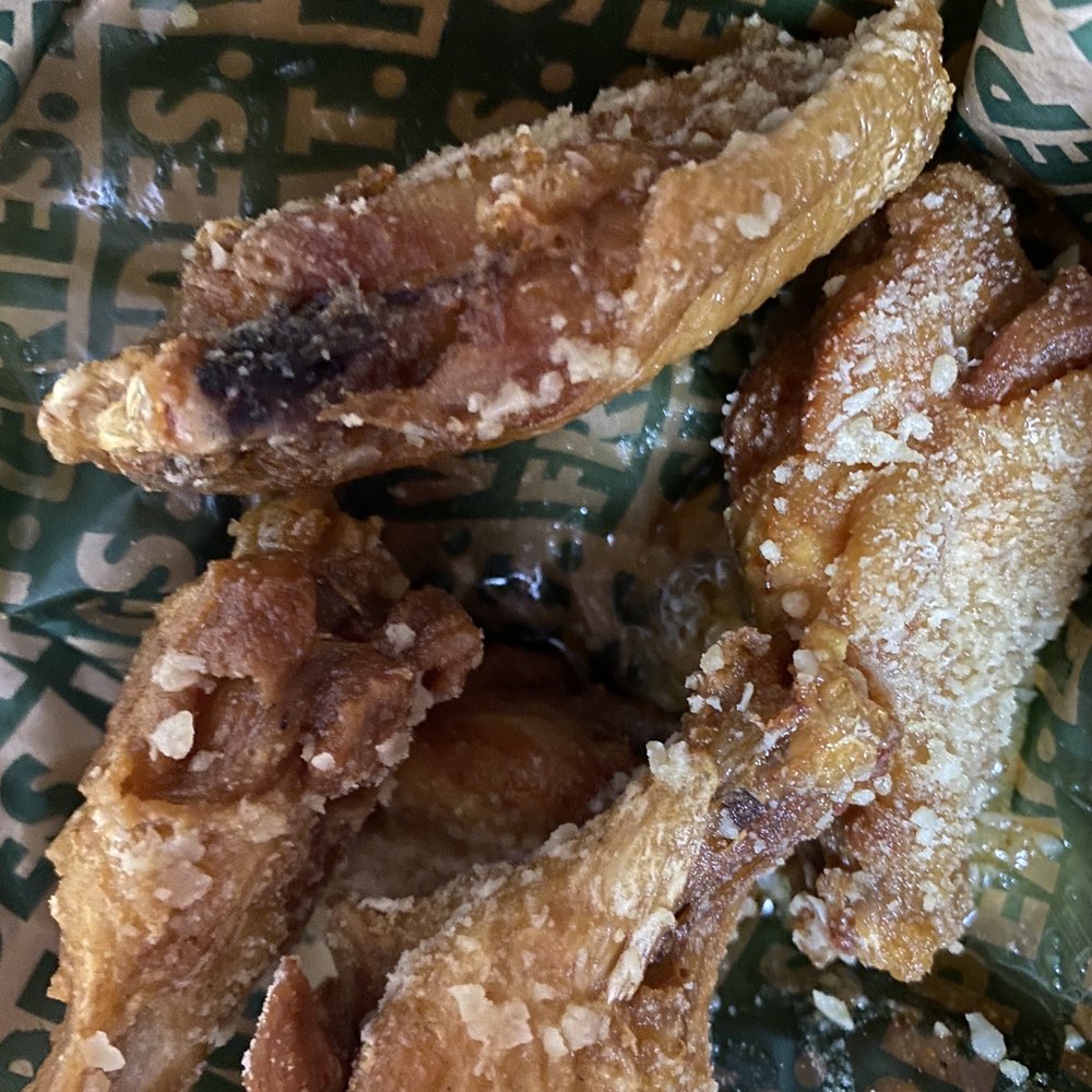 Wingstop - Burnt garlic parm wings - Chicken Wings Near Me - Woodbridge, New Jersey Wingstop - Burnt garlic parm wings - Chicken Wings Near Me - Woodbridge, New Jersey