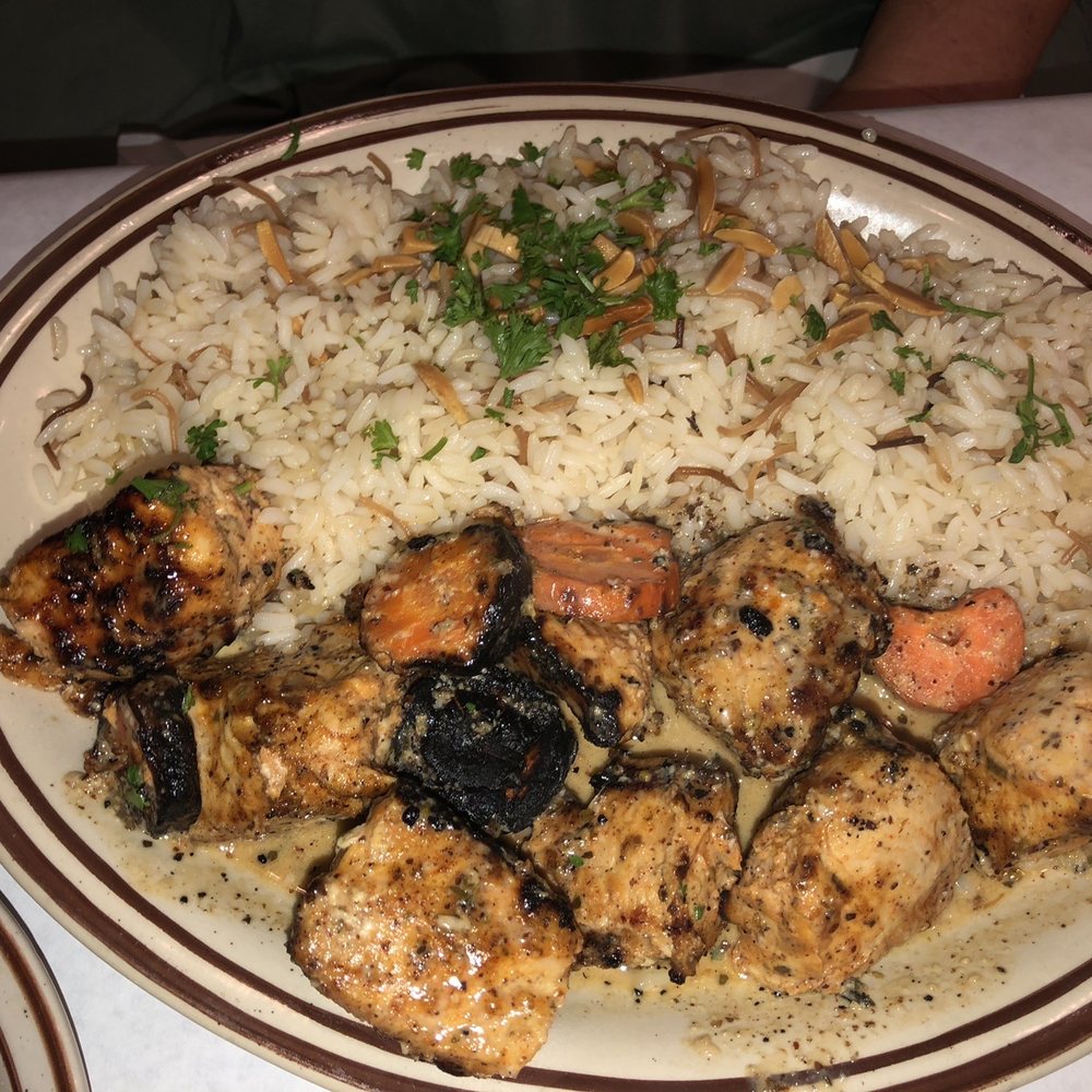 Al Shish Palace Mediterranean Cuisine - Shish Tawook Classic with Lemon-Oregano - Lebanese Near Me - Madison, Alabama