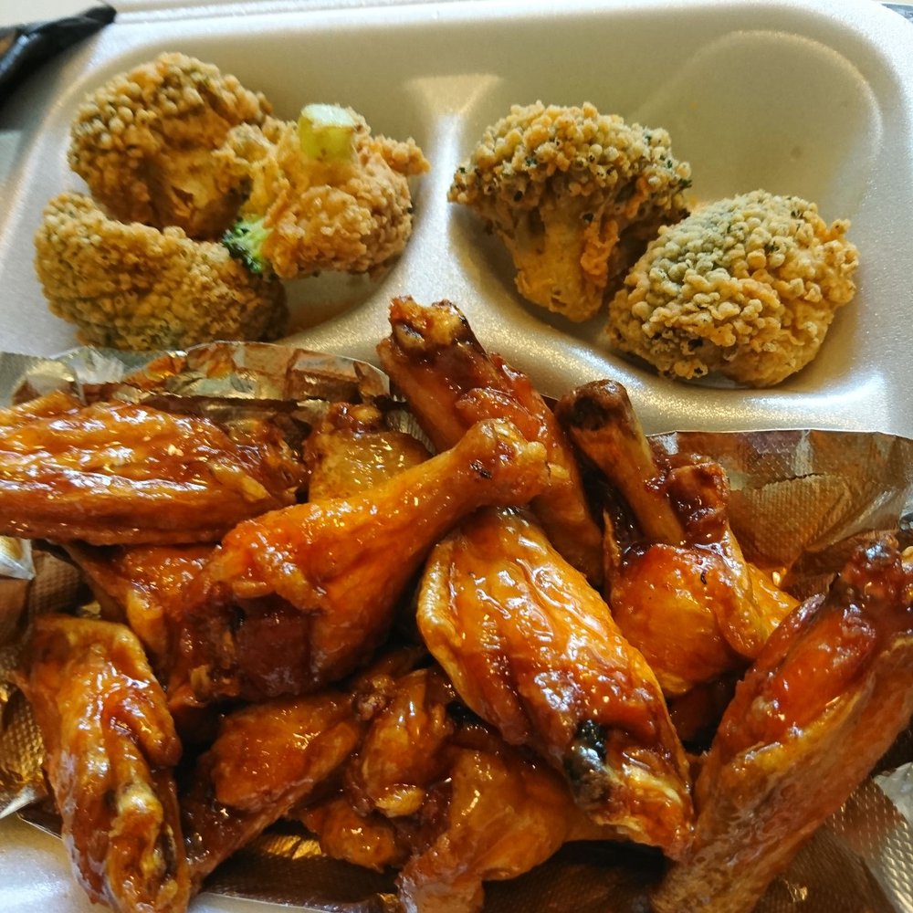 Fried brocolli is the bomb Fried brocolli is the bomb