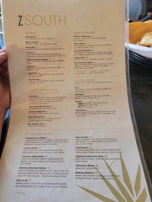 Menu photo 4 Z South Bonsall, CA Menu photo 4 Z South Bonsall, CA