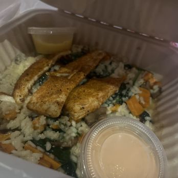 Beer City Bread - Butternut squash risotto with mahi mahi - Pizza Near Me - Grand Rapids, Michigan