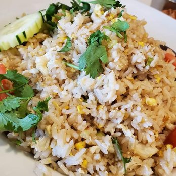 Kao Hom - Crab fried rice. My favorite. Don't forget to ask for chilli. It goes along so well if you don't mind spicy. - Thai Near Me - Van Nuys, California