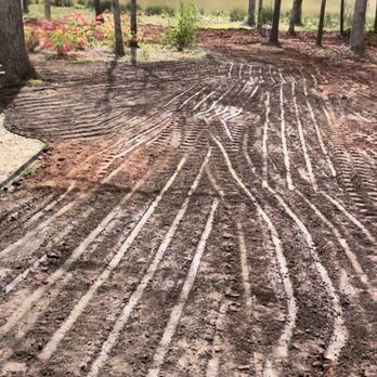 E Leveling Grading - Graded yard area in prep for sod - Excavation Services Near Me - Bishop, Georgia