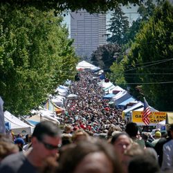 Mississippi Street Fair - No exaggeration, the Mississippi Street Fair is always crowded!!