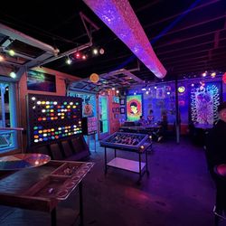 Kilowatt Brewing - Inside- games and booths