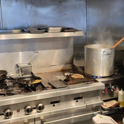 That is a stock pot full of white bolognese. I'd love to pack that up and take it home