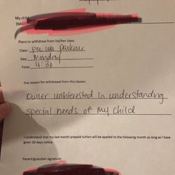 Acrofitness - Withdrawal form