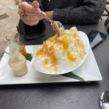 Matsuhisa - Shaved ice tropical flavor. - Japanese Near Me - Vail, Colorado Matsuhisa - Shaved ice tropical flavor. - Japanese Near Me - Vail, Colorado