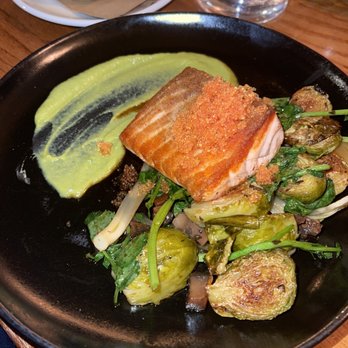 The Shanty - Salmon Entree - New American Near Me - Warwick, Rhode Island The Shanty - Salmon Entree - New American Near Me - Warwick, Rhode Island