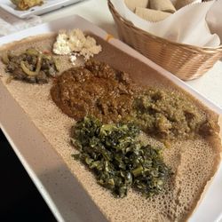 Abol Ethiopian Restaurant - Meat Combo