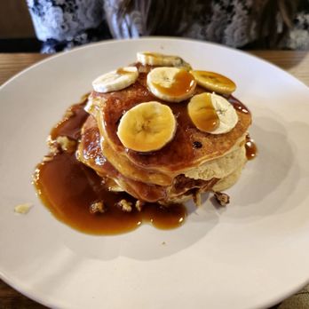 Another Broken Egg Cafe - Gluten free Bourbon Street Pancakes - Breakfast & Brunch Near Me - Tyler, Texas