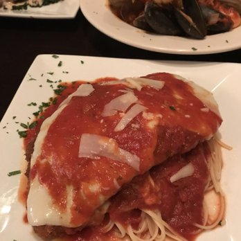 Buono Bistro - CHICKEN PARMIGIANA Pasta not anything special Star of the show is the chicken It was nice and crispy but juicy as well Simple dish - Italian Near Me - North Andover, Massachusetts Buono Bistro - CHICKEN PARMIGIANA Pasta not anything special Star of the show is the chicken It was nice and crispy but juicy as well Simple dish - Italian Near Me - North Andover, Massachusetts