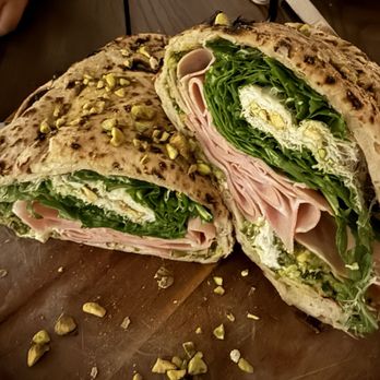 Rosalia Pizza Linden Hills - Mortadella Panuozzo - Pizza Near Me - Minneapolis, Minnesota