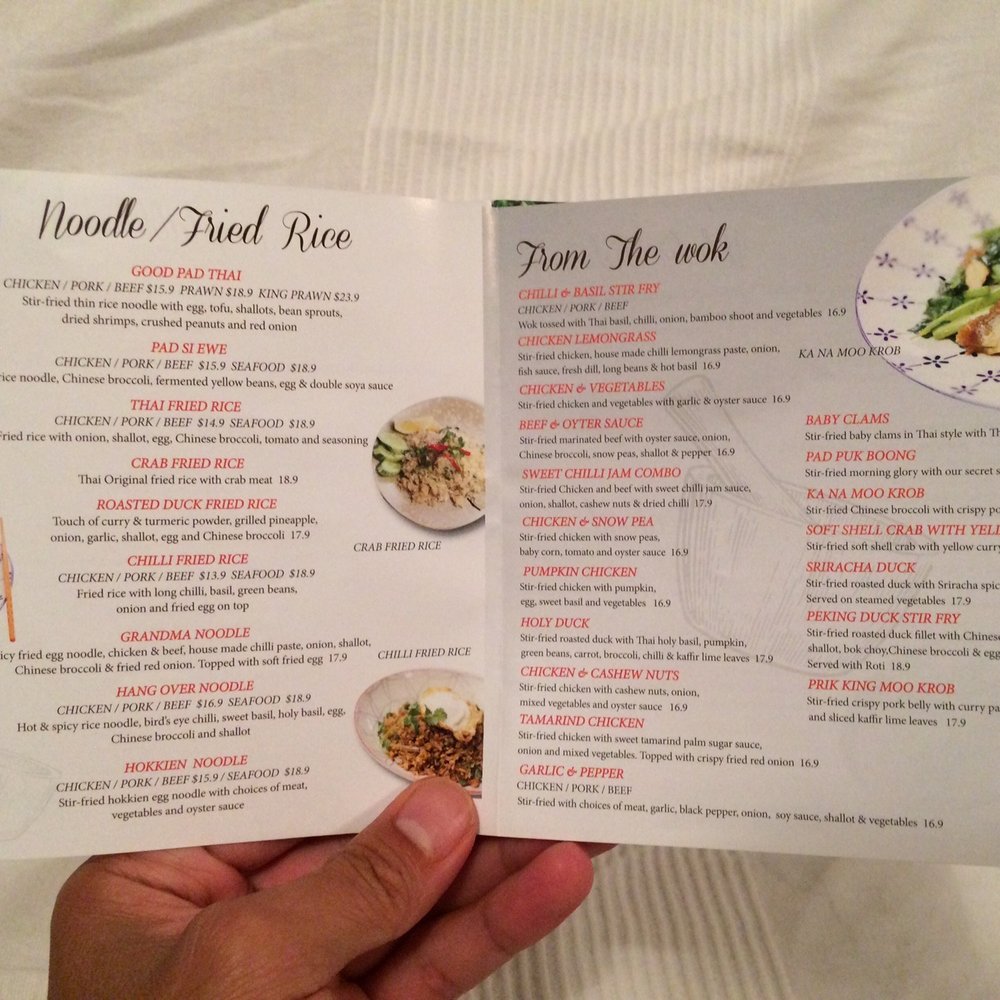 Mortar & Pestle Thai - Dinner menu - Thai Near Me - Manly, NSW