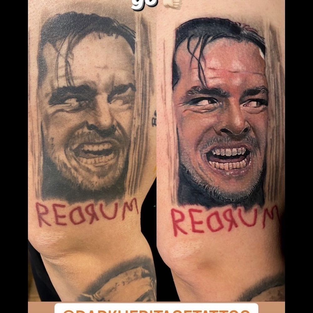 Got a cover up since my previous artist basically gave me a prison tattoo. Dave turned my jack from black and gray to full color. Got a cover up since my previous artist basically gave me a prison tattoo. Dave turned my jack from black and gray to full color.