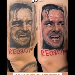Got a cover up since my previous artist basically gave me a prison tattoo. Dave turned my jack from black and gray to full color.