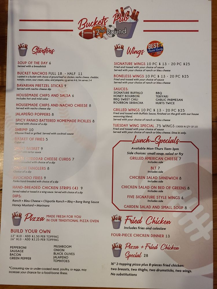 Buckets Pub Buckets Pub