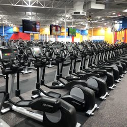 Fitness Connection - Spacious workout area.