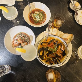 Lyle's - Mussels, meatballs, and croquettes. Overall ok. Not more not less. - Breakfast & Brunch Near Me - Washington, DC, District of Columbia