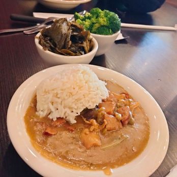 Mountain West Eatery - Gumbo lunch with added sides (gumbo packed with ingredients) - American Near Me - Las Vegas, Nevada