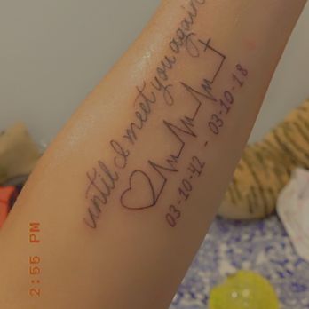 Mid Town Tattoo - Arm tattoo Rest in Paradise dad. - Tattoo Near Me - Los Angeles, California Mid Town Tattoo - Arm tattoo Rest in Paradise dad. - Tattoo Near Me - Los Angeles, California
