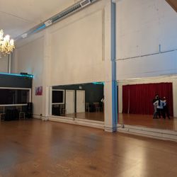 Larger and main dance studio