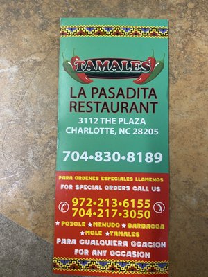 Tamales La Pasadita Restaurant by null