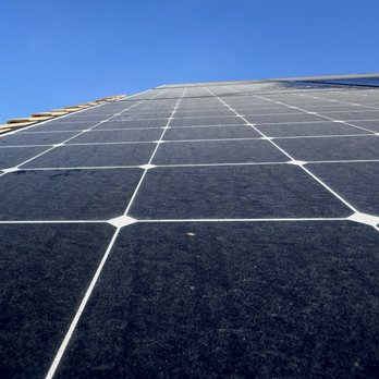 Affordable Panel Shine - Before cleaning - Solar Panel Cleaning Near Me