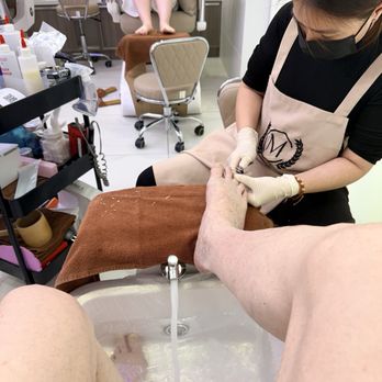 Milano Nail Spa - Technician was very professional, kind and gentle. - Nail Salons Near Me - Tomball, Texas